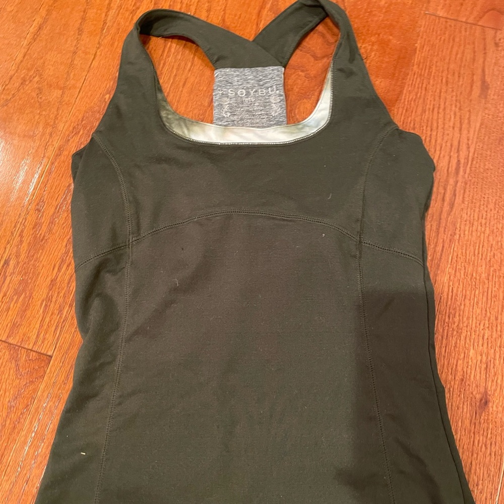 Forest  green and tie die soybu too XS